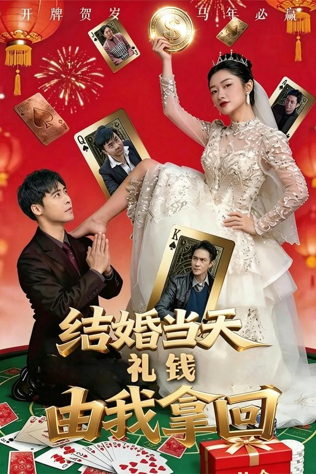 结婚当天，礼钱由我拿回海报